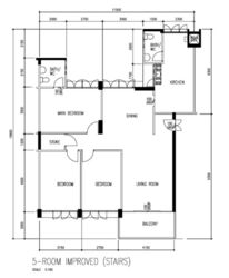 Blk 159 Chong Pang Vista (Yishun), HDB 5 Rooms #530221211